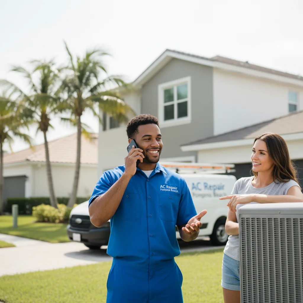 AC Repair Pompano Beach customer support in Brookeland